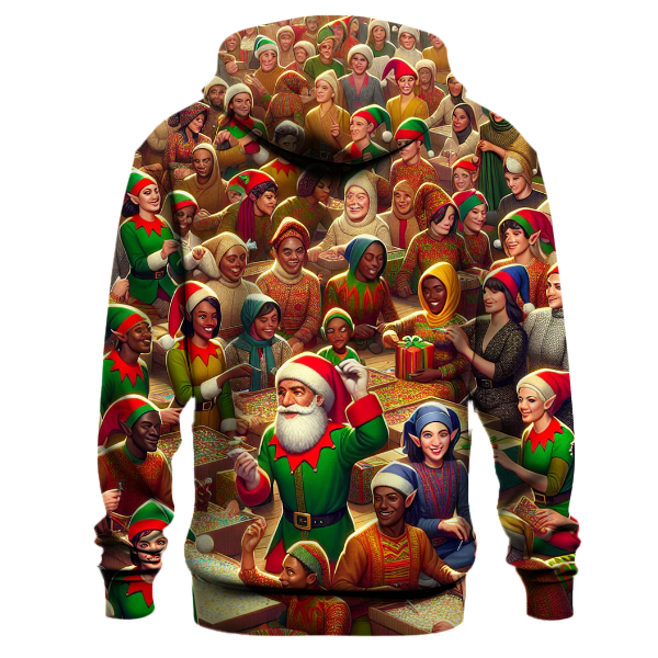 Jolly Elf Squad Hoodie