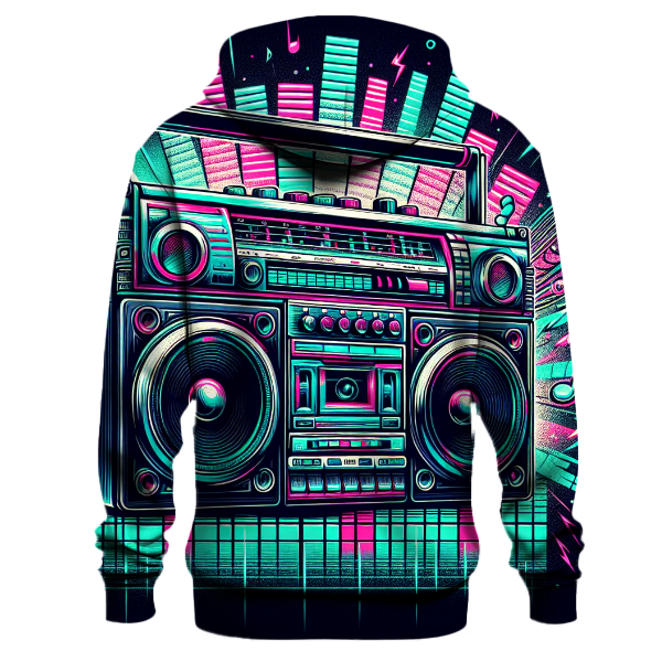 Classic Boombox Blast Hoodie