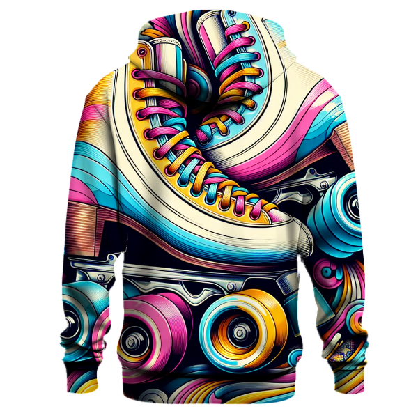 Groovy Roller Skates Hoodie