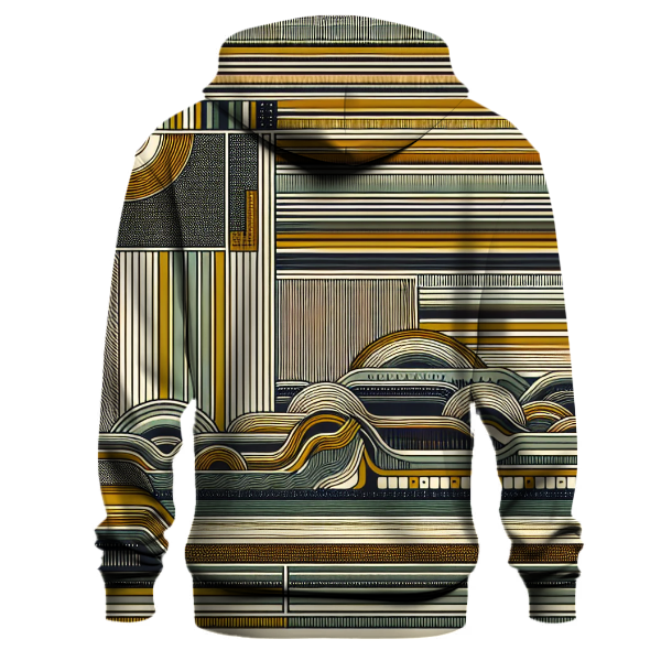 Vintage Vibes Stripe Hoodie