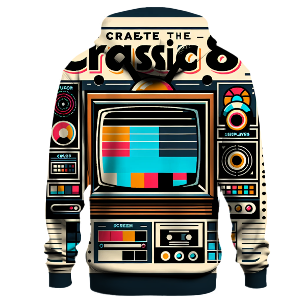Retro TV Dreamscape Hoodie