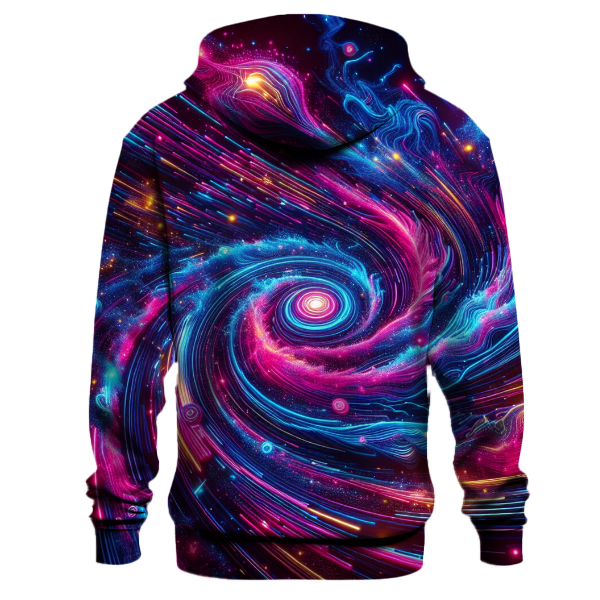 Neon Groove Galaxy Hoodie