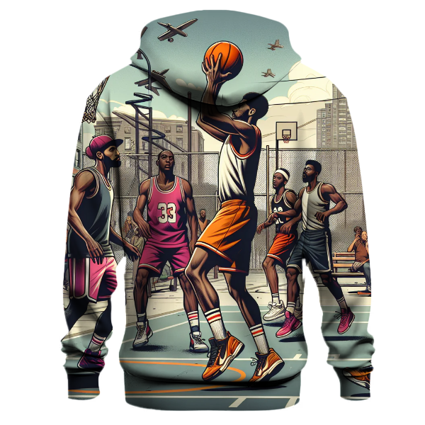 Basketball Urban Art Hoodie