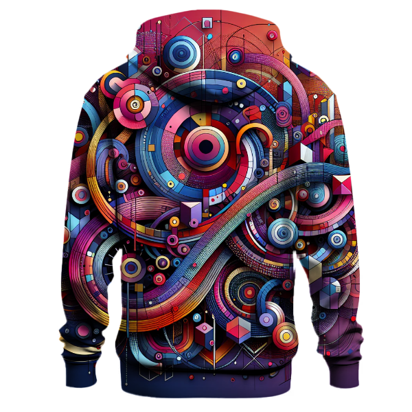 Artistic Geometric Shapes Hoodie