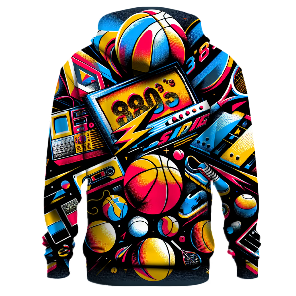 Retro Sport Graphics Hoodie