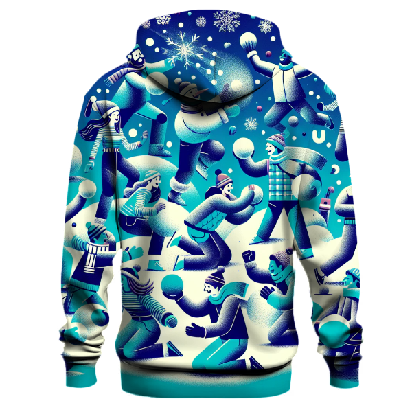 Festive Snowball Fight Hoodie