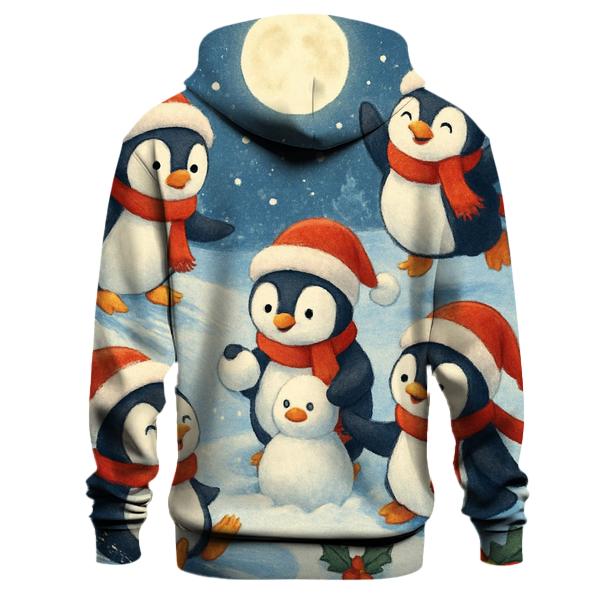 Winter Wonderland Penguin Party Hoodie