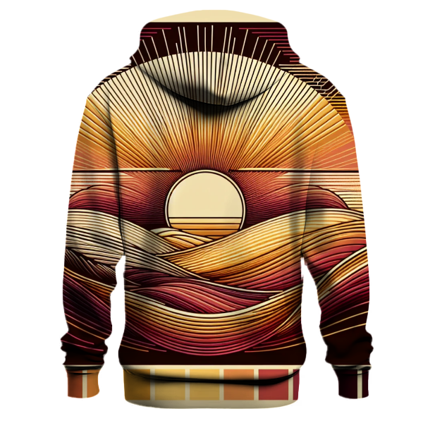 Golden Dusk Gradient Hoodie