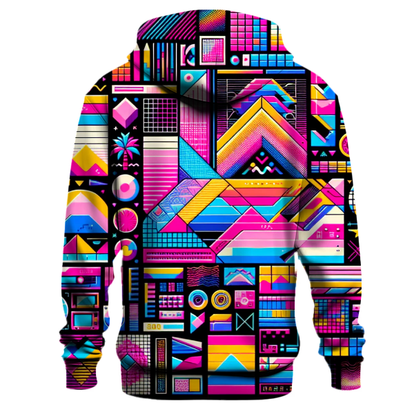 Digital Retro Fusion Hoodie