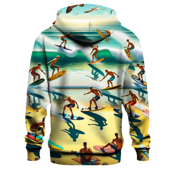 Skimboarding Shore Glide Hoodie
