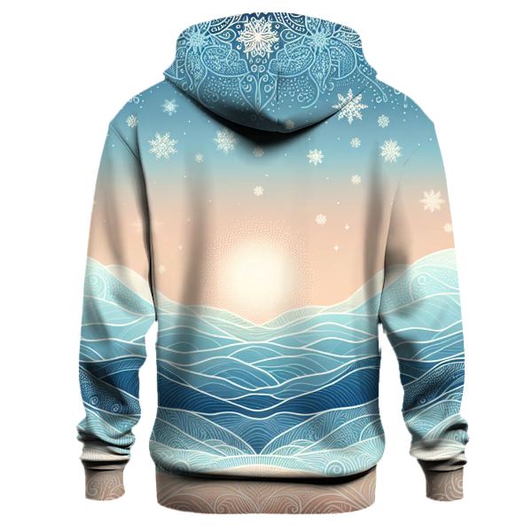Arctic Dawn Gradient Hoodie
