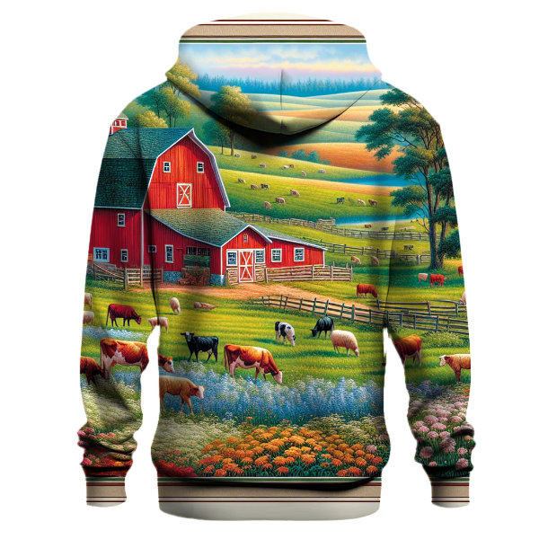Rustic Farmhouse Retreat Hoodie