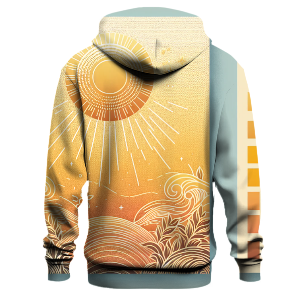 Golden Hour Glow Gradient Hoodie