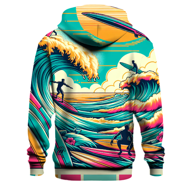 Classic Retro Surf Hoodie
