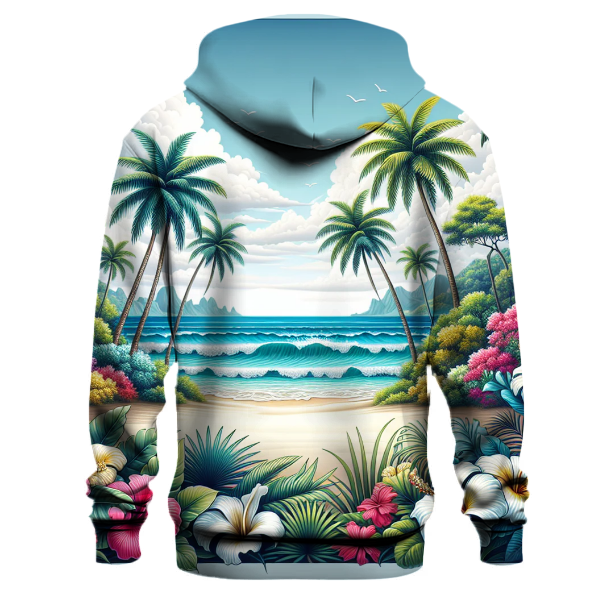 Charming Tropical Paradise Hoodie