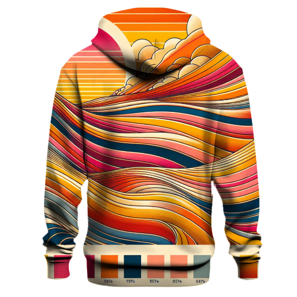 Sunset Groove Vibes Hoodie