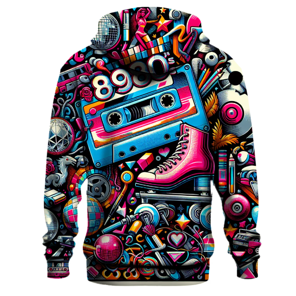 Classic Retro Collage Hoodie