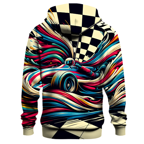 Flashy Checkerboard Chase Hoodie