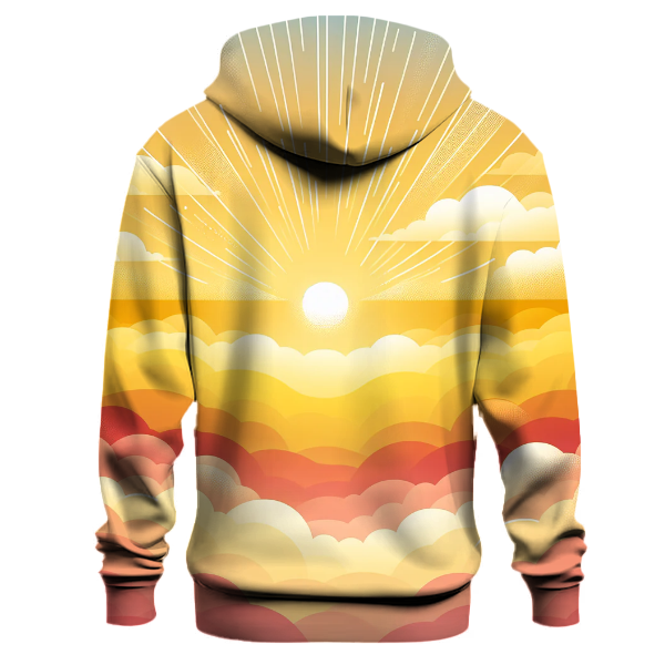 Sunrise Radiance Gradient Hoodie
