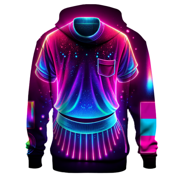 Neon Nightlife Gradient Hoodie