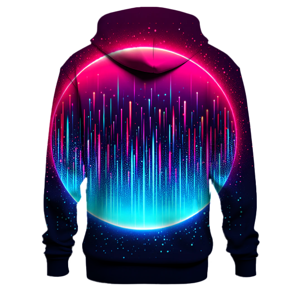 Vivid Neon Rush Hoodie