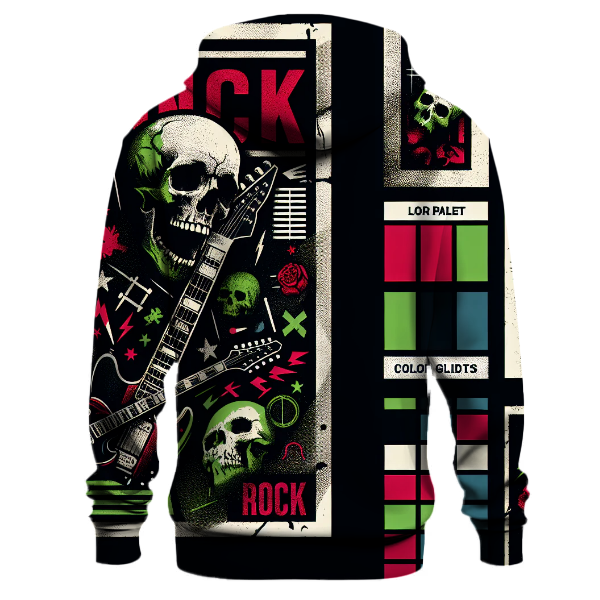 Grunge Rock Style Hoodie