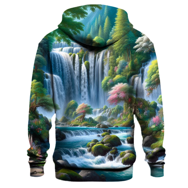 Cascading Waterfall Paradise Hoodie
