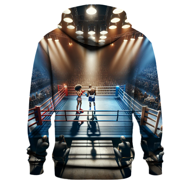 Boxing Ring Burst Hoodie