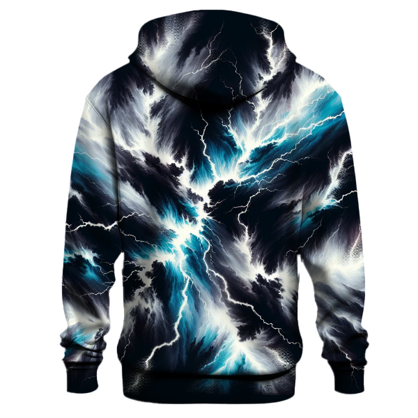 Electric Thunderstorm Tie-Dye Hoodie