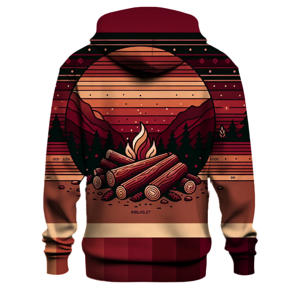 Rustic Cabin Glow Hoodie
