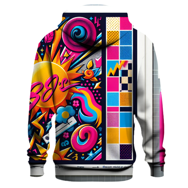Funky 80s Blast Hoodie
