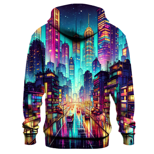 Urban Nightscape Hoodie