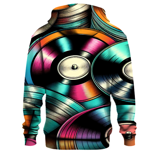 Groovy Vinyl Record Collection Hoodie