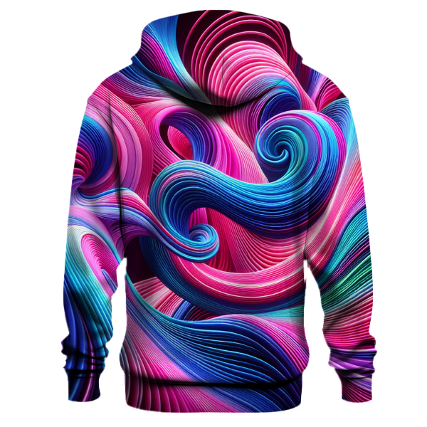 Wave Patterns Hoodie