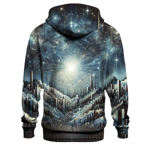 Retro Digital Mirage Hoodie