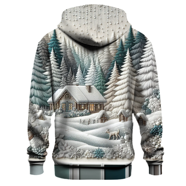 Snowy Forest Dreams Hoodie