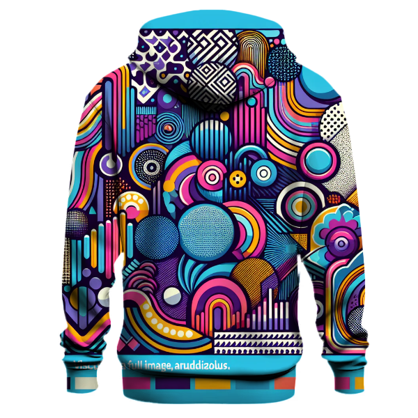 Groovy Graphic Vibes Hoodie