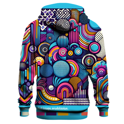 Groovy Graphic Vibes Hoodie
