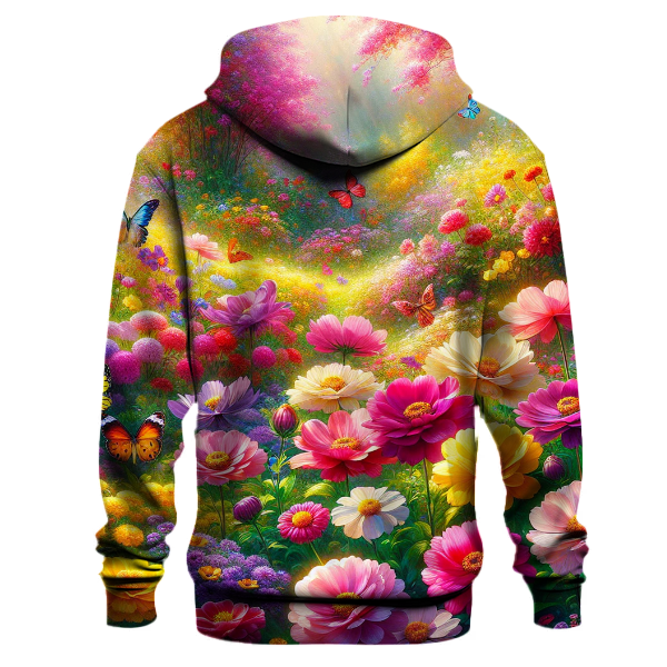 Cheerful Spring Garden Hoodie