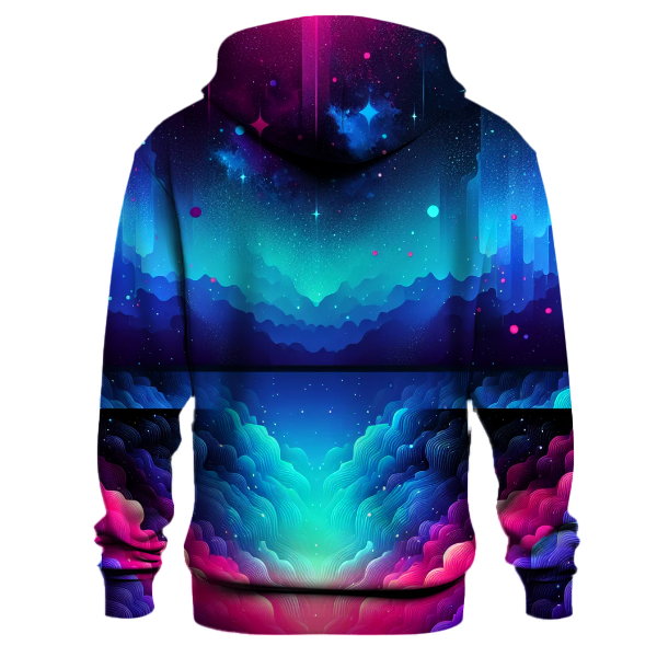 Neon Galaxy Gradient Hoodie
