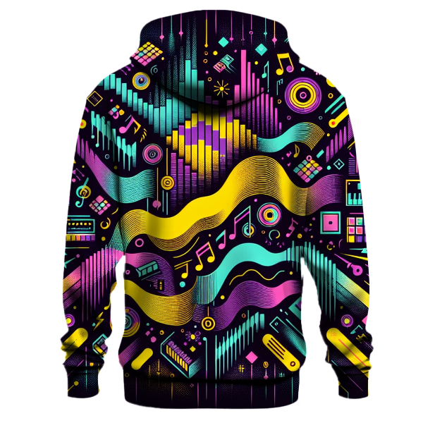 Analog Synth Wave Hoodie