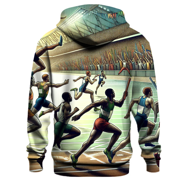 Track and Field Sprint Ahead Hoodie
