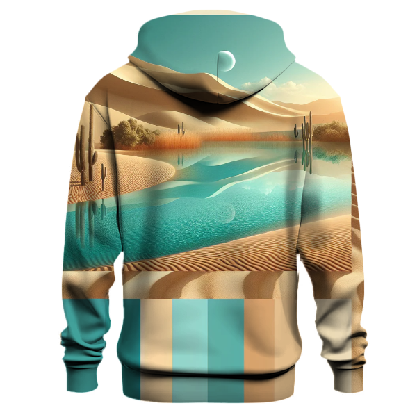 Desert Mirage Gradient Design Hoodie