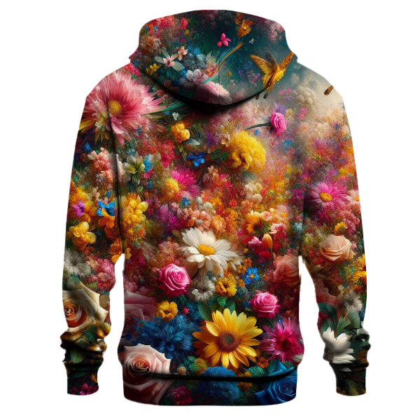 Dazzling Floral Burst Hoodie