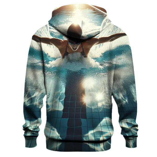 Swimming Stream Hoodie