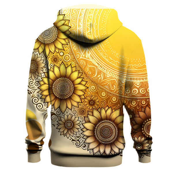 Sunflower Fields Gradient Hoodie