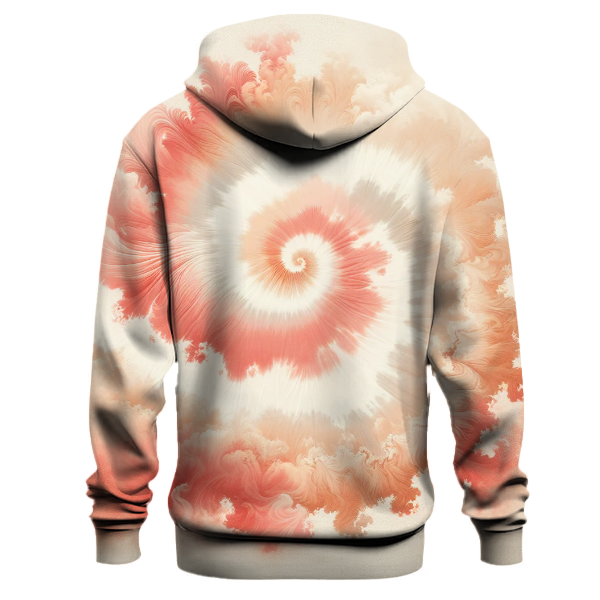 Peach Sunrise Glow Hoodie