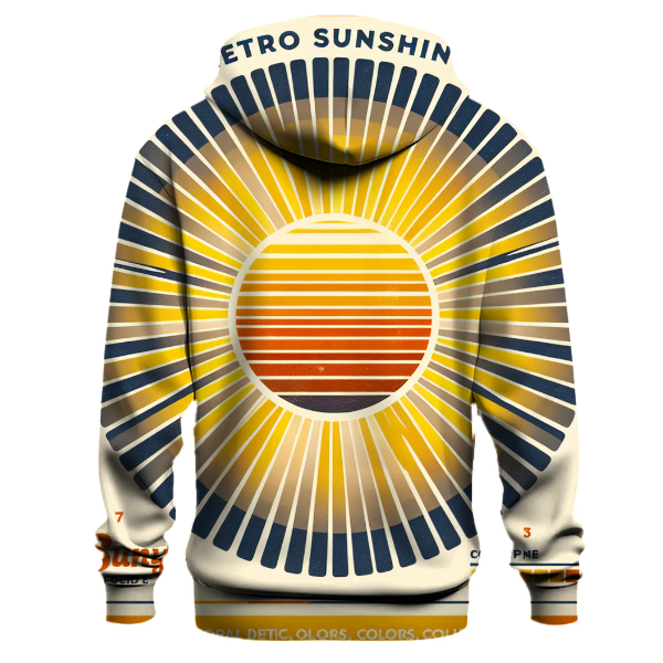 Rays of Retro Sunshine Hoodie