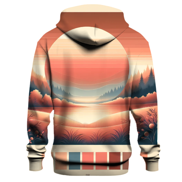 Sunset Blush Fade Hoodie
