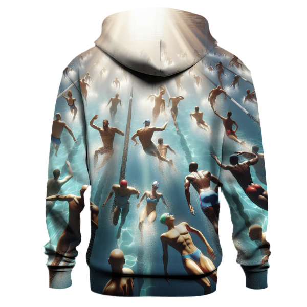 Swimming Waves Hoodie